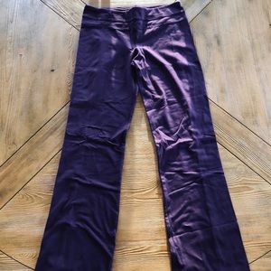 Express plum wide leg yoga pants